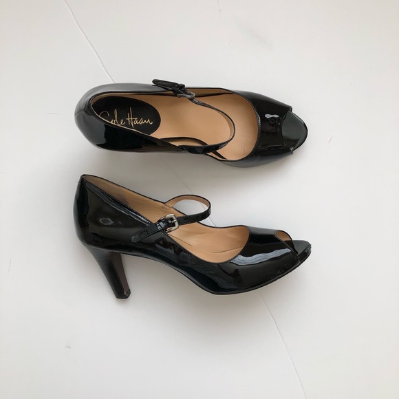 Cole Haan Shoes - Cole Haan Mary Jane Air Peep Toe Pumps 10B